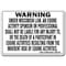 Signmission 14 in Height, 10 in Width, Plastic, 10" x 14", WS-Wisconsin Equine WS-Wisconsin Equine - alternate 1